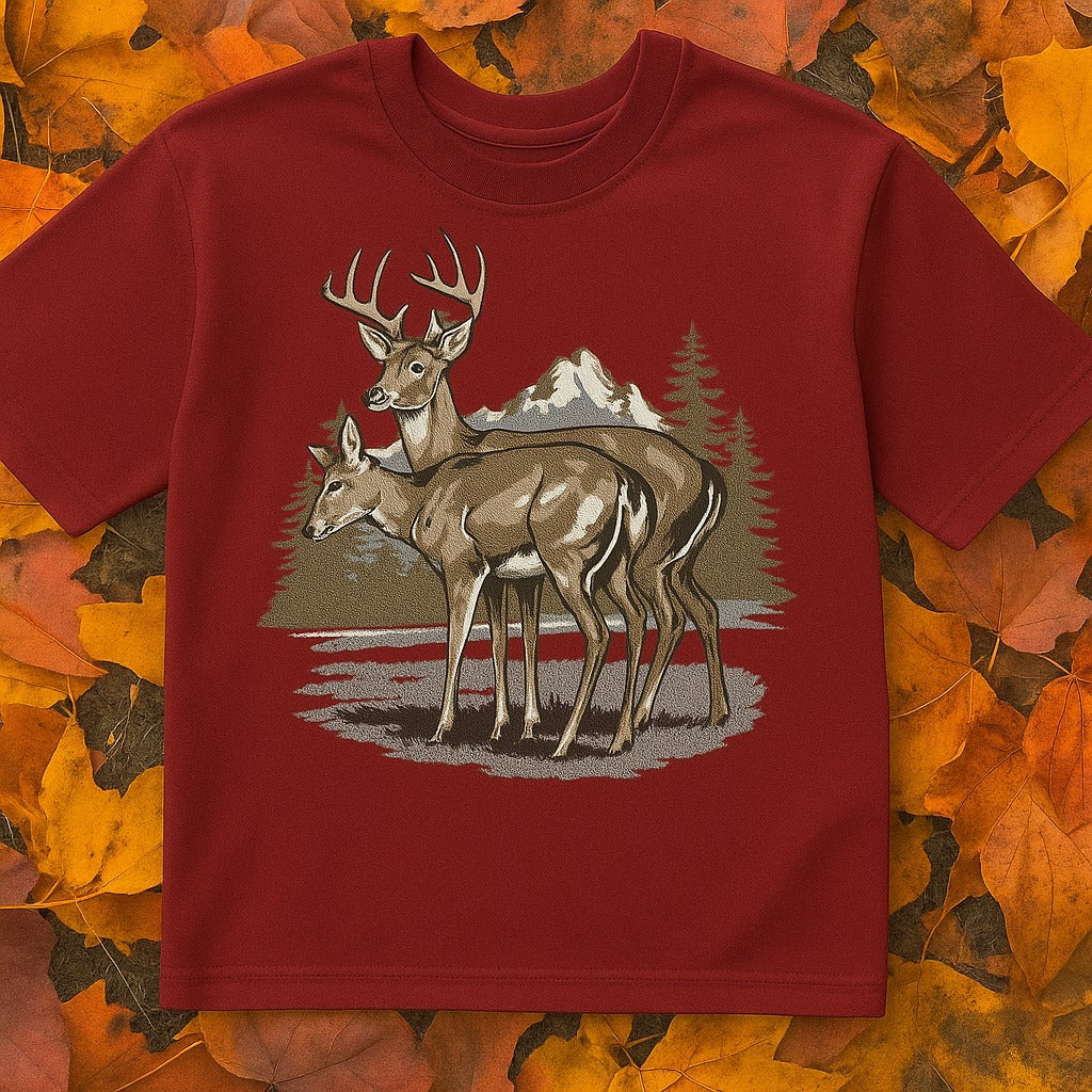 Wilderness Deer T-Shirt My Store