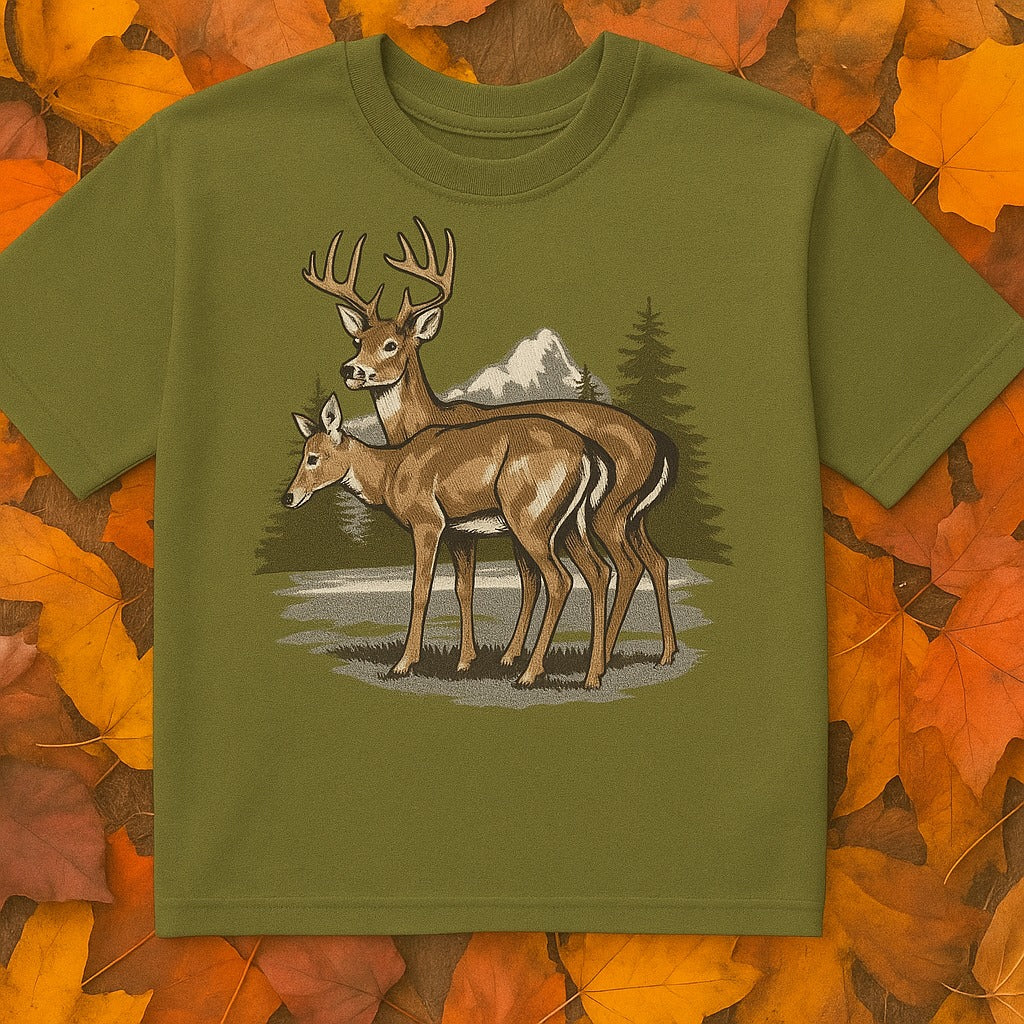 Wilderness Deer T-Shirt My Store